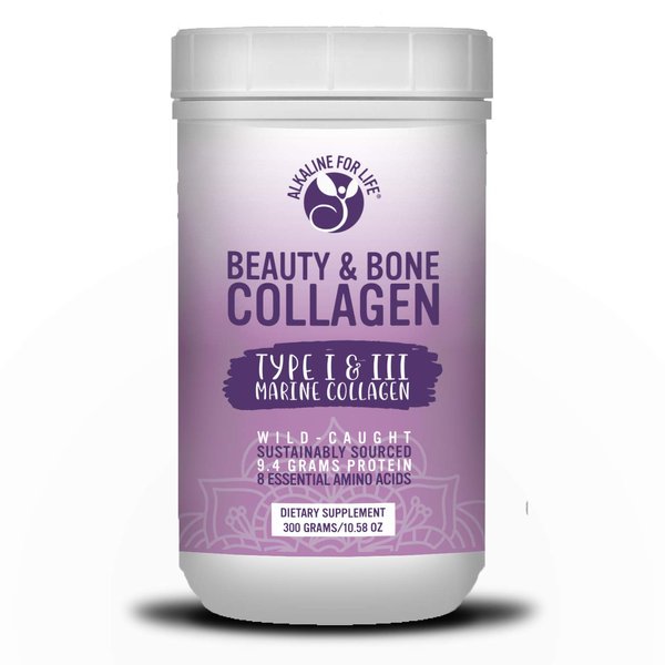 Beauty & Bone Marine Collagen | 8 Essential Amino Acids | 9 Grams Protein | 30 Day Supply
