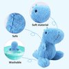 VANLINNY NEW Blue Dinosaur Stuffed Animal, Dinosaur Toy Gift for Kids Boys Girls, Dinosaur Party Favors, 9" Cute Soft Stuffed Dinosaur Plush Toy for Baby Shower, Xmas Birthday Gifts for 3 4 5 6 7