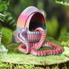 Flavery 3D Printed Snake Egg - Gear Egg with Snake Inside, 24inch Flexible Snake, Cute Rotary Egg, 3D Printed Gift Toys, Figure Decoration, ADHD (Candy Color Rainbow)