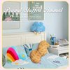 zxmbeddings 17.7”Peanut Stuffed Animal Plush 3D Simulation Vegetable Throw Pillow Toy