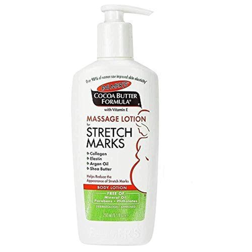 Palmer's Cocoa Butter Formula Massage Lotion For Stretch Marks with Vitamin E, Collagen and Elastin, and Shea Butter, 8.5-Ounce Bottles (Pack of 6)