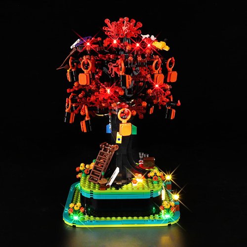 Kyglaring LED Lighting Kit for Lego Family Tree, Compatible with Lego 21346 (Lego Sets Not Included)