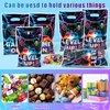 50Pcs Video Game Party Favor Bags, Video Game Party Bags, Gaming Sweet Goody Candy Treat Bags, Game on Theme Party Decorations Plastic Gift Bag Birthday Snack Bag for Kids Birthday Party Supplies