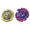 Beyblade Hasbro Burst QuadDrive Berserk Balderov B7 and Cyclone Belfyre B7 Spinning Top Dual Pack - 2 Battling Game Top Toy for Kids Ages 8 and Up