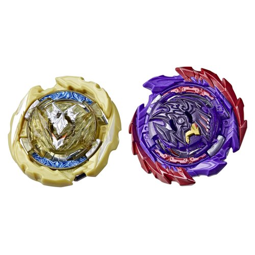 Beyblade Hasbro Burst QuadDrive Berserk Balderov B7 and Cyclone Belfyre B7 Spinning Top Dual Pack - 2 Battling Game Top Toy for Kids Ages 8 and Up