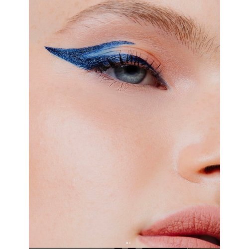 Radiant Professional Lineproof Eye Line - Pen Eyeliner with Flexible Tip Pen for a Long Lasting and Precise Outline - Smudge-Proof, Waterproof Liquid Eyeliner For Intense Color (03 DARK BLUE)