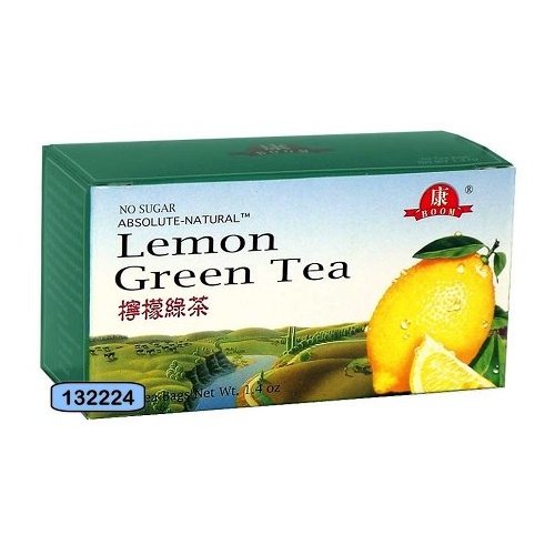Beauti Leaf - Lemon Green Tea, 20 Tea Bags NWt. 1.4 Oz.
