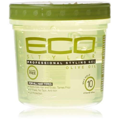 ECO Professional Styling Gel Olive Oil, 16 Ounce
