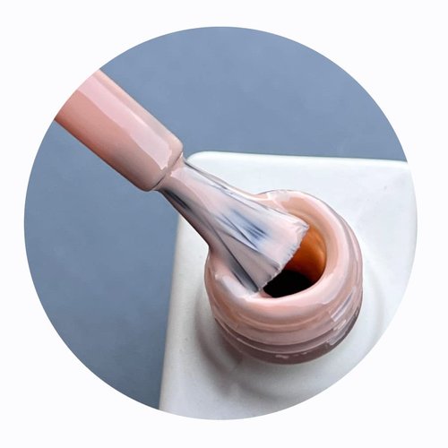 FANNEST Nude Gel Nail Polish,Sheer Nude Clear Gel Polish,Soak Off LED UV,Long Lasting Soak Off Gel Nail,DIY Home Manicure Decorations for Women 15ML