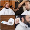 Segbeauty Barber Capes Professional Kits, 55" x 63" Hair Cutting Cape with Adjustable Neck, Salon Cape for Hair Cutting with Neck Straps Neck Duster Brush, Hair Cutting Cape for Hairdressing Styling