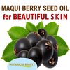 Botanical Beauty MAQUI BERRY SEED OIL 100% Pure Natural VIRGIN UNREFINED Cold-Pressed Carrier Oil for Face, Skin, Body, Hair, Lip, Nails. Rich in Vitamin E, Vitamin C (0.5 Fl Oz)