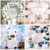 RUBFAC 87pcs White Balloons Different Sizes 18 12 10 5 Inches for Garland Arch, Premium Party Latex Balloons for Birthday Party Wedding Anniversary Baby Shower Party Decoration