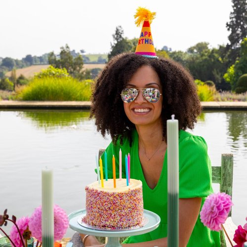 Talking Tables Colourful Birthday Party Hat Headband - Birthday Hair Band For Adults, Children, Boys And Girls - Fit All Head Sizes