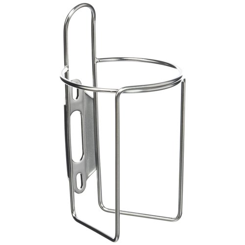 Velo Orange Retro Water Bottle Cage with Tab: Polish Stainless