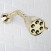 Speakman S-2252-PB Signature Brass Icon Anystream High Pressure Adjustable Shower Head, Polished Brass, 2.5 GPM
