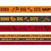 TaoBary 3 Roll Dino Dig Site Caution Tape 20 Feet Dinosaur Zone Dinosaur Party Decorations Themed Dino Party Supplies for Kids Birthday Baby Shower VBS Vacation Bible School Decor