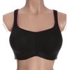 Dominique Women's Zoe Pro Max Support Convertible Racerback Bra (32B-44I) #6100 - Black - 34I