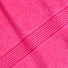 Belizzi Home Ultra Soft 6 Pack Cotton Towel Set, Contains 2 Bath Towels 28x55 inch, 2 Hand Towels 16x24 inch & 2 Wash Coths 12x12 inch, Ideal Everyday use, Compact & Lightweight - Hot Pink