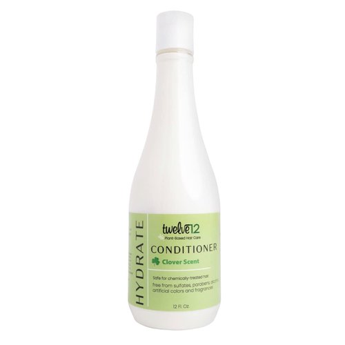 Twelve12 Conditioner Clover Scent, Plant Based, Cruelty-Free, Hydrating Conditioner