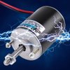 DC Motor DC High Speed Motor 30W High Speed CW/CCW Permanent Magnet DC Motor Brushed DC Motor Mini Electric Motor for DIY Generator(12V 3500rpm)