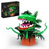 Millionspring Audrey The II Piranha Plant Flower Building Kit Toys, Horrors Shop Cannibal with Openable Mouth Collectible Gift for Tv Fans Friends Birthday Christmas Halloween(457pcs)