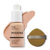 Foundation,Matte Foundation Concealer Full Coverage,Oil-Control &Waterproof Foundation Makeup For Women. (#103Warm Peach, 30ml)