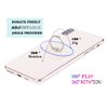 Transparent Circular Cell Phone Ring Holder Kickstand,Clear Phone Finger Ring Grip Stand for Phones,Pad