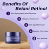 ABERA Belani Retinol Cream for Face, Melasma Treatment, Dark Spot Remover, Reduce Fine Lines, Anti-Wrinkle, Anti-Aging Neck and Décolleté, Night Cream For Women (1.01 Fl Oz)