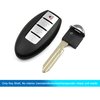 uxcell 4 Buttons Uncut Insert Key Fob Remote Control Case Shell Replacement KR55WK48903 for Nissan Altima 2007-2012 Maxima 2010-2012