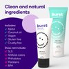 BURST Toothpaste with Cavity Fighting Fluoride - Whitening Toothpaste for Stain Removal - Sensitive Toothpaste with Xylitol – Vegan, Gluten Free, SLS Free Toothpaste - Wild Mint, 4.7oz (2 Pack)