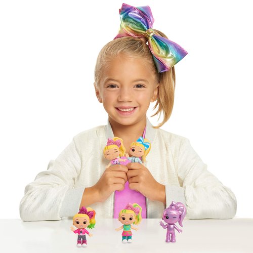 JoJo Siwa 3-Inch Tall 5 Piece Collectible Figures, Kids Toys for Ages 3 Up by Just Play