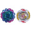 Beyblade Burst QuadStrike Gambit Dragon D8 and Ambush Achilles A8 Spinning Top Dual Pack, 2 Battling Game Top Toy for Kids Ages 8 and Up