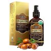 VoilaVe USDA and ECOCERT 100% Pure Organic Moroccan Argan Oil for Skin, Nails & Hair Growth, Anti-Aging Face Moisturizer, Cold Pressed, Hair Moisturizer, Rich in Vitamin E, As Seen On TV - 4 fl oz