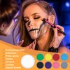 MOEMOE BABY Face Painting Kit Face Paint Body Professional Face Body Painting Kit Water Based Face Painting Makeup Safe for Kids & Adults