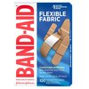 Band-Aid Brand Flexible Fabric Adhesive Bandages for Comfortable Flexible Protection, Twin Pack, 2 x 100 ct