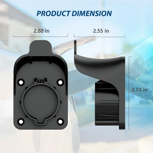 H3JANG EV Charger Control Holder, Chassis Bracket Clamp for Portable Electric Car Charger, EV Charger Control Holder for SAE J1772