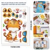 42 Sheets Make Your Own Safari Animals Stickers Make A Face Stickers for Kids Toddlers DIY Craft Activities Kids Jungle & Zoo Party Favors Supplies