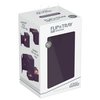Ultimate Guard Flip 'n' Tray 80+, Deck Case for 80 Double-Sleeved TCG Cards +Dice Tray, Purple, Independent Magnetic Closure & Microfiber Inner Lining