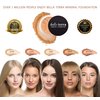 Bellaterra Cosmetics Mineral Powder Foundation | Long-Lasting All-Day Wear | Buildable Sheer to Full Coverage – Matte | Sensitive Skin Approved | Natural SPF 15 (Latte) 9 grams