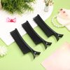 KALLORY 3pcs Sectioning Clips, Professional Alligator Clips for Hair Parting, Styling Tools