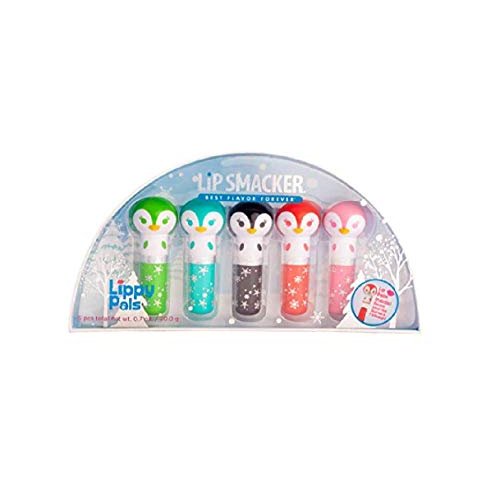 LIPPY PAL Lip Balm Set: Keep Lips Feeling Soft & Smooth with This Set of 5 Adorable Penguin-Shaped Lip balms! This Multi-Flavor Holiday Pack Delivers a moisturizing Soft Shine. Perfect as a Gift!
