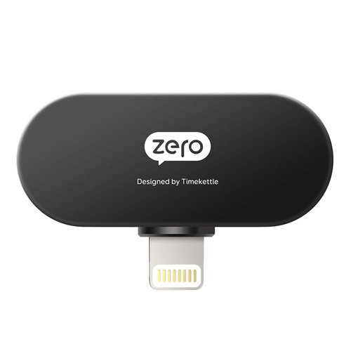 Timekettle Zero Language Translator Device – Supports 40 Languages & 93 Accents Mini Size Voice Translator & Voice Recorder for Traveling Learning Business Fit for iOS System Only