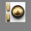 Holographic Mirror Gold Nail Chrome Powder Effect Metallic Dust Sequins UV Gel Gold Chrome Nail Powder Pigment for Nail Art Decoration, Gold Chrome Powder for Nails