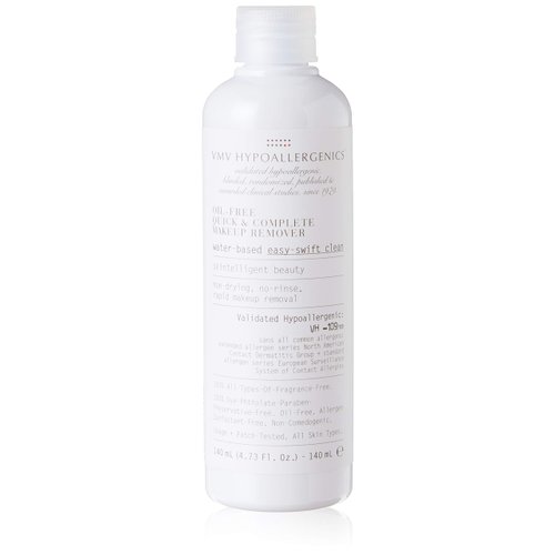 VMV Hypoallergenics Oil-free Quick & Complete Makeup Remover, 5 Fl Oz, Pack of 1