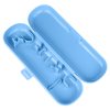 JHFGJGH 1 Pcs Travel Toothbrush Cover Toothbrush Case Compatible with Oral B & Philips Electric Toothbrush Travel Case (Blue)