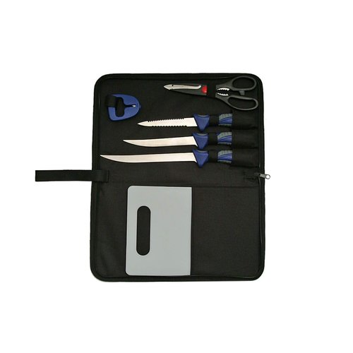 SZCO Supplies Rite Edge 6 Piece Fillet Knife Set with Case (211213-6)