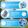 Nazano Soccer Ball Game Set for Kids, Indoor Outdoor Backyard Toss Soccer Goal Game with 2 Balls, 1 Flannel Target, Soccer Toys for 4 5 6 7 8 Years Old Kids Birthday