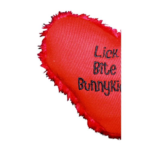 Yeowww Hearrrt Attack Catnip Toy, Lick Me Bite Me Bunnykick Me