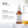 HiCA VC Serum Ethylated Ascorbic Acid 6% Vitamin C Serum 28ml with Niacinamide 2% & Retinol Boost Skin Tightens and Revitalizes