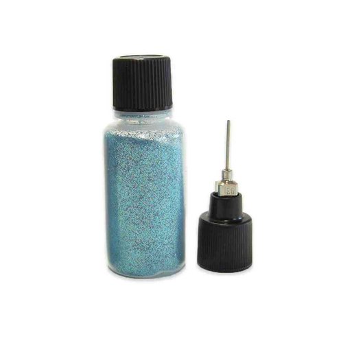 10g Caribbean Sky Blue Ultra Fine Cosmetic Grade Body Safe Loose Glitter Make Up Henna Tattoo Fac...